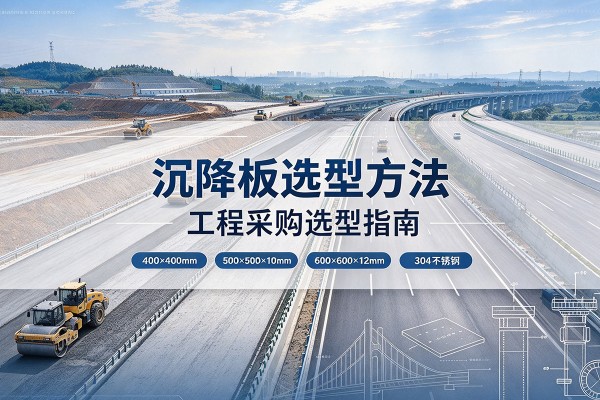 团风沉降板选择方法