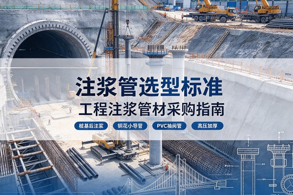 团风注浆管选型标准