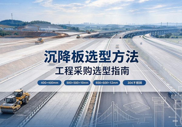 团风沉降板选择方法