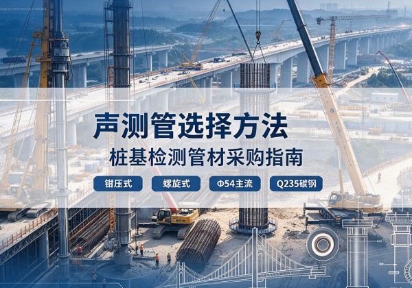 团风声测管选型标准