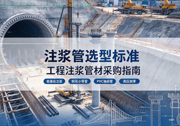 团风注浆管选型标准